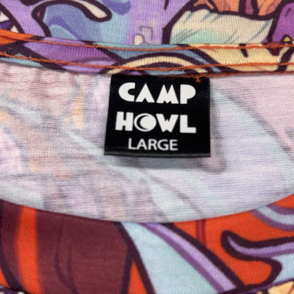 Camp Howl Dragon AOP All Over Print Shirt - Retired Design - Rare Furry Art - Picture 7 of 11